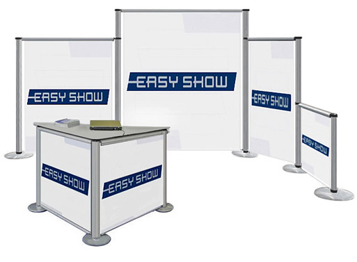 Мобильный стенд EasyShow как стол